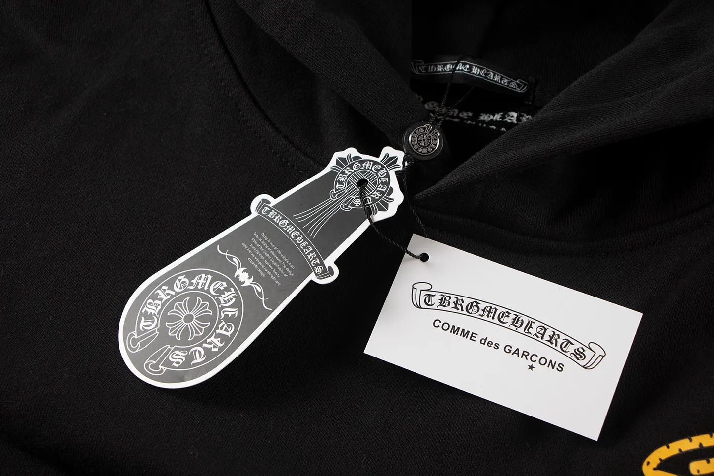 P270 Chrome Hearts Chrome Hearts Limited Graffiti Embroidery Hooded Sweatshirt Size: SMLXL Color: Black
